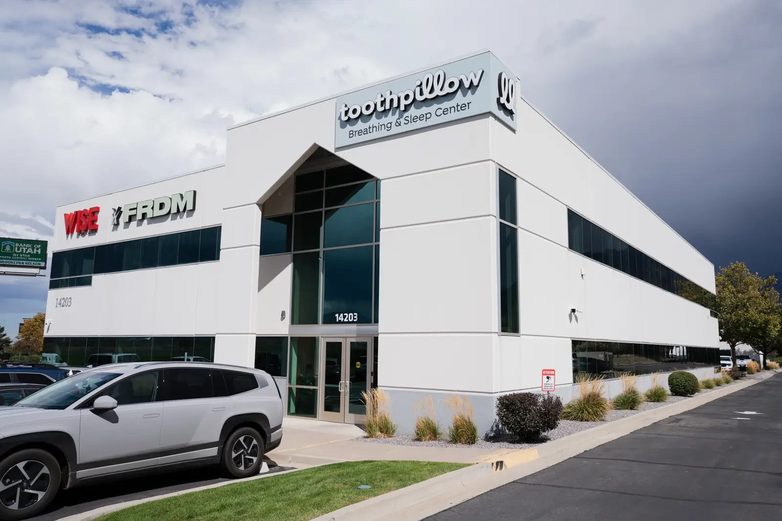 Toothpillow Breathing and Sleep Center building at 14203 Minuteman Drive in Draper, Utah
