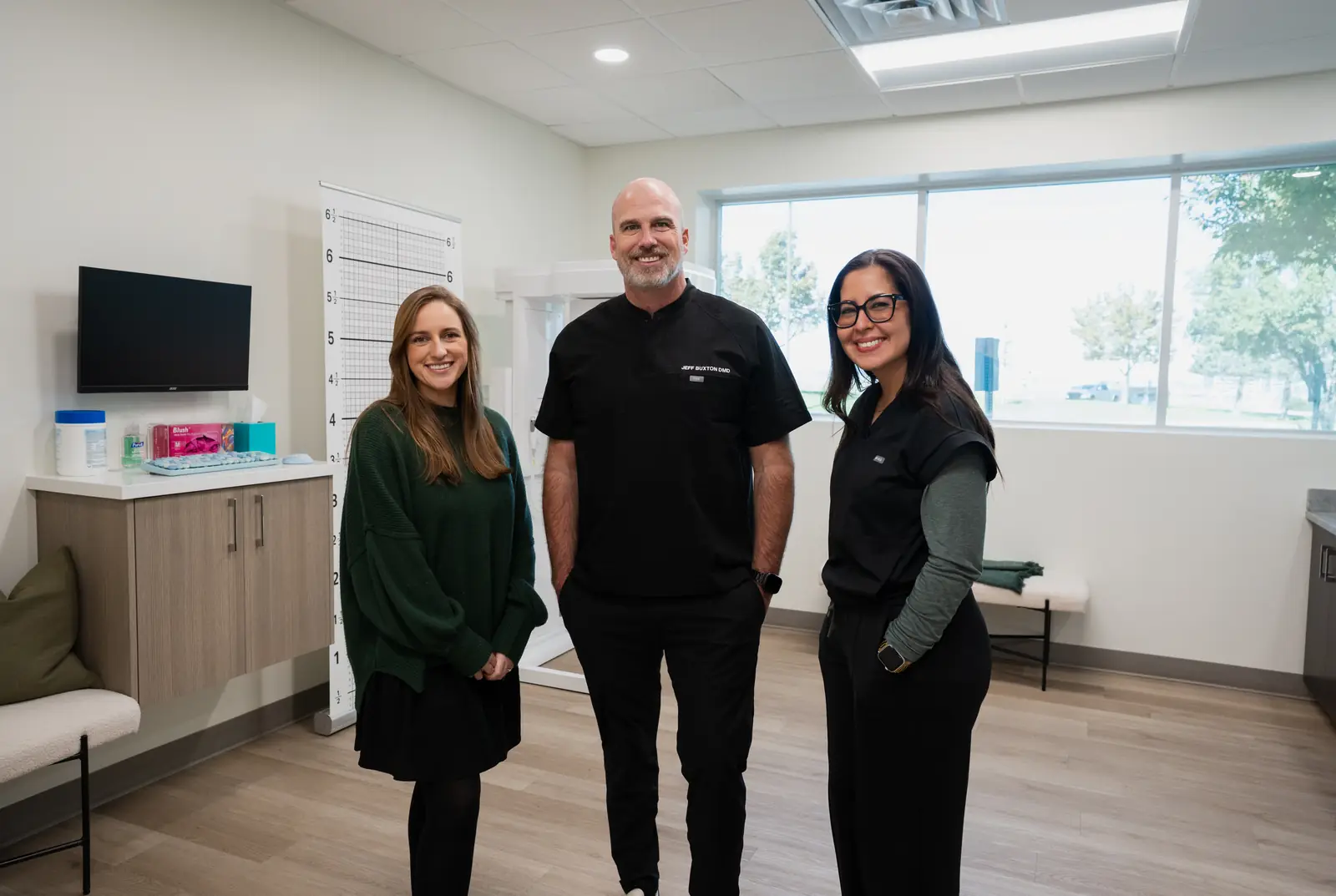 The Toothpillow Breathing and Sleep Center team in the imaging room in Draper, Utah